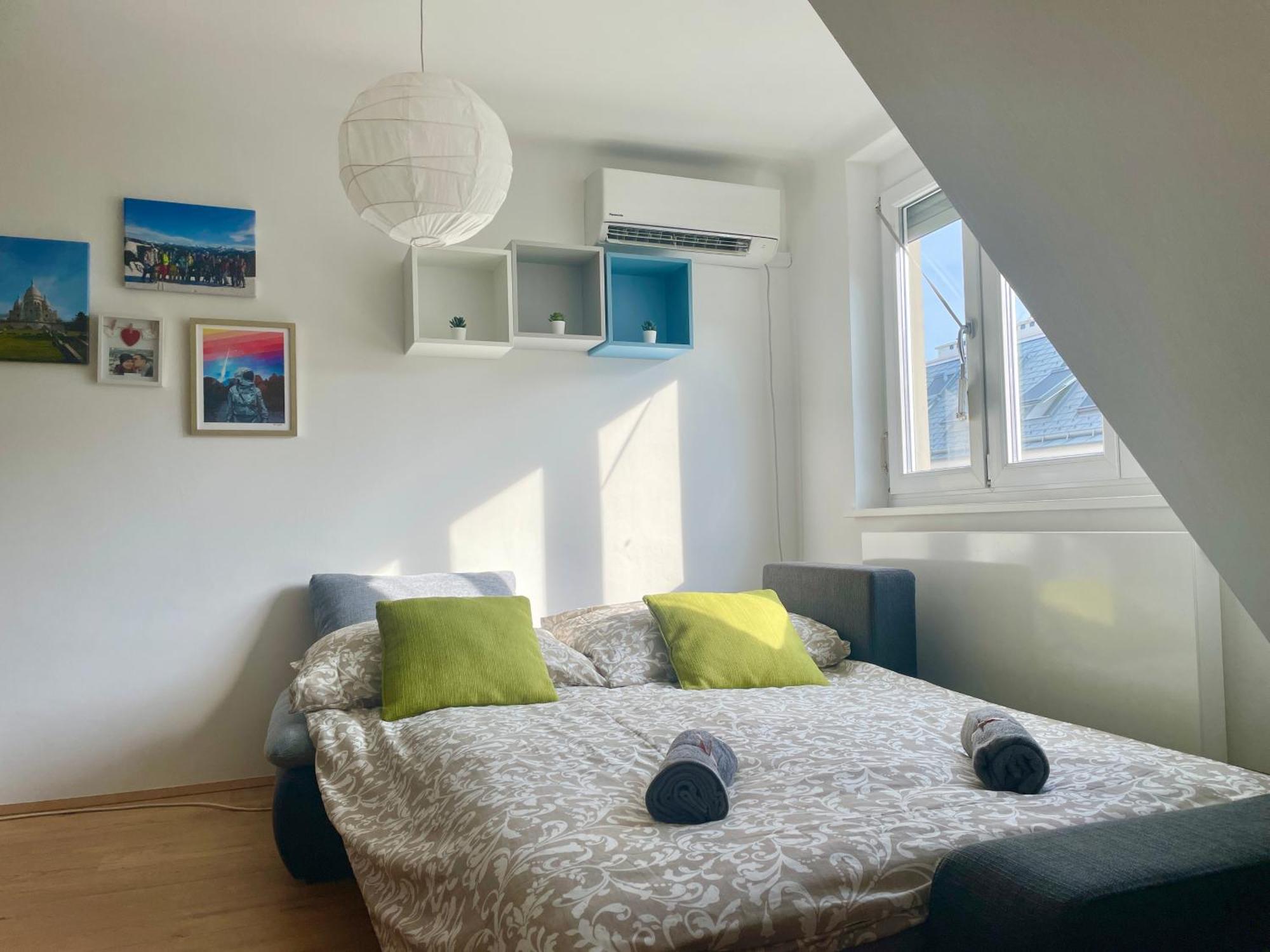60 M2 Central Rooftop Apartment With Ac Вена Экстерьер фото